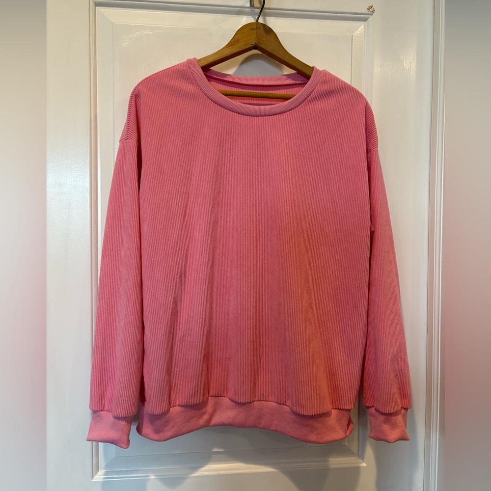 SHEIN corduroy sweat shirt